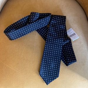 Christian Dior Handmade  Black Silk Tie Barney’s NWT